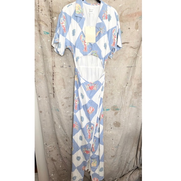 Sabo Coralina Dress, Oceano Print - Picture 4 of 7